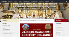 Desktop Screenshot of krasnobrod-sanktuarium.pl
